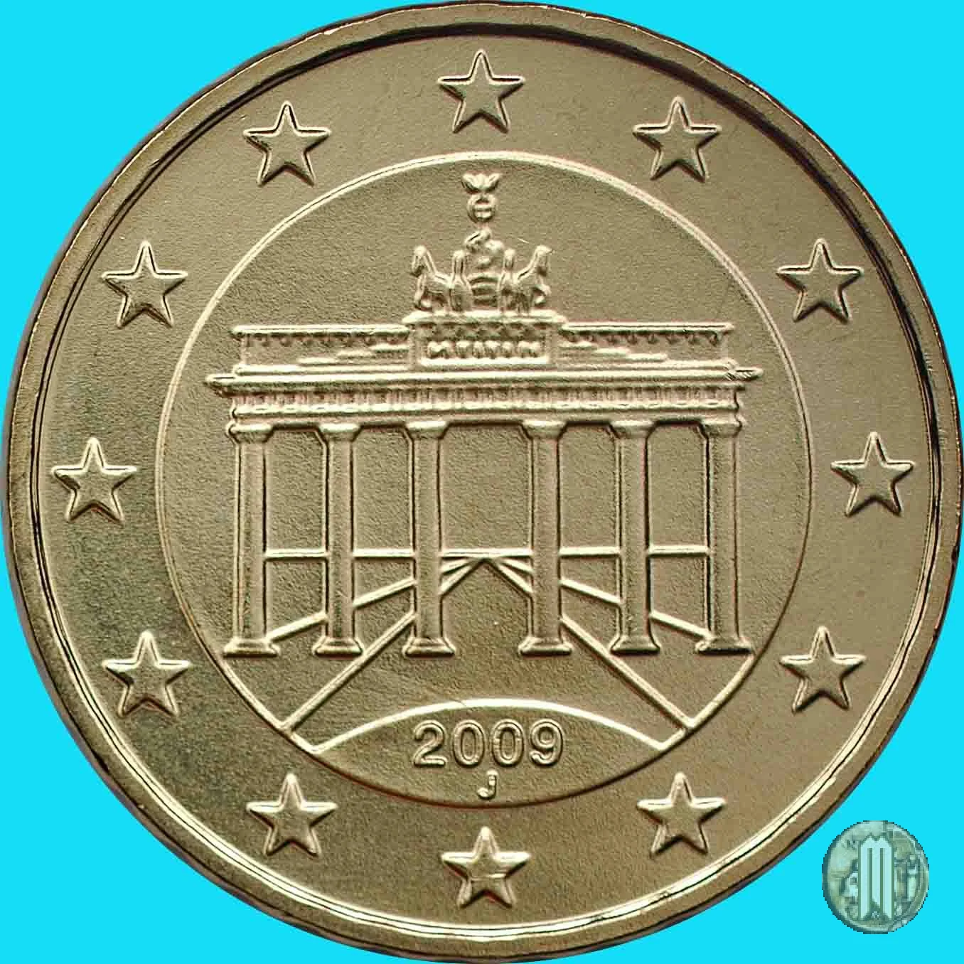 10 centesimi di Euro 2009 (Amburgo)