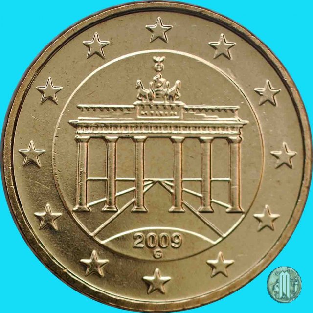 10 centesimi di Euro 2009 (Karlsruhe)