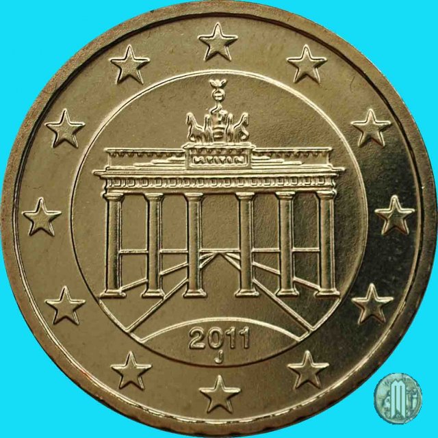 10 centesimi di Euro 2011 (Amburgo)