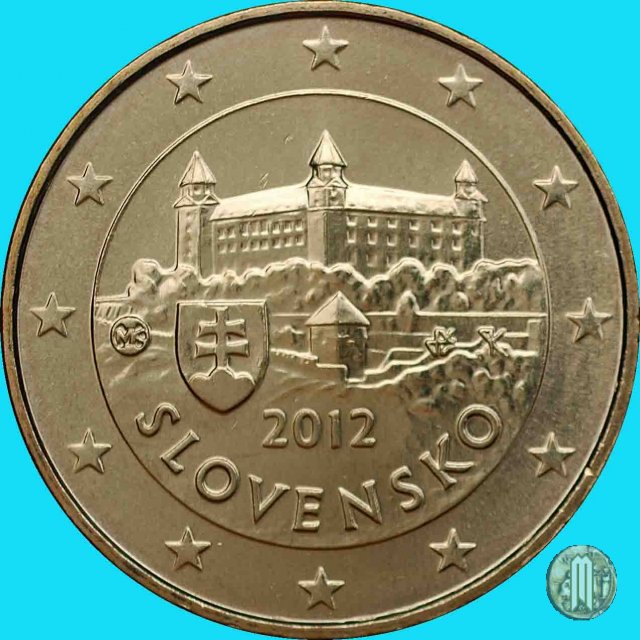 10 centesimi di Euro 2012 (Kremnica)