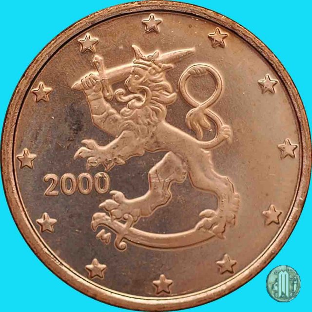 1 centesimo di Euro 2000 (Vantaa)