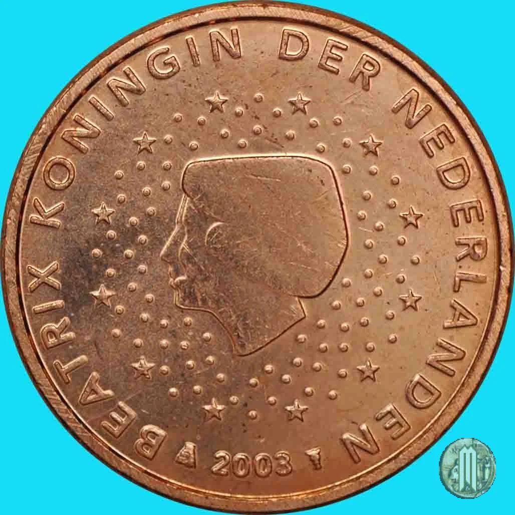 1 centesimo di Euro 2003 (Utrecht)