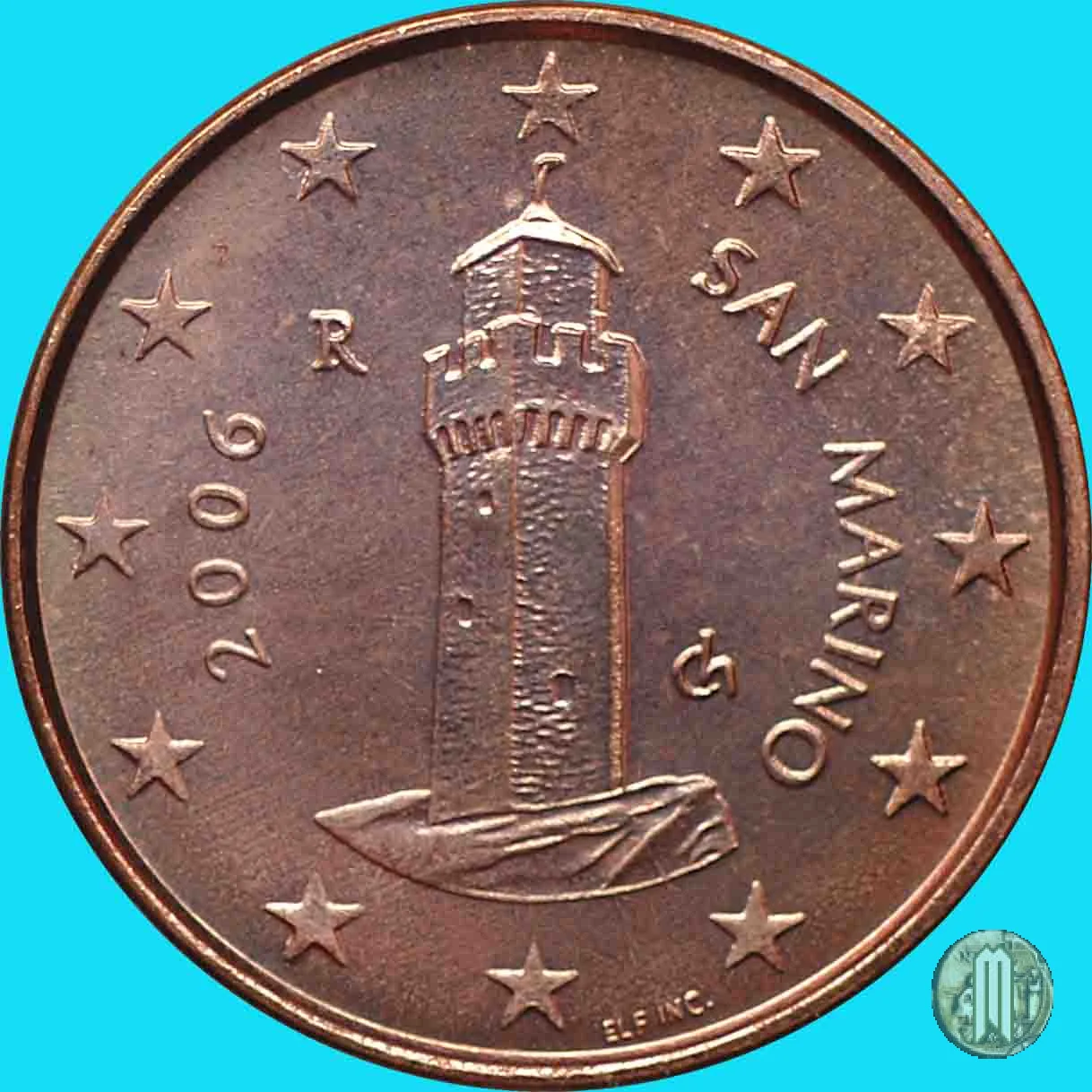 1 centesimo di Euro 2006 (Roma)