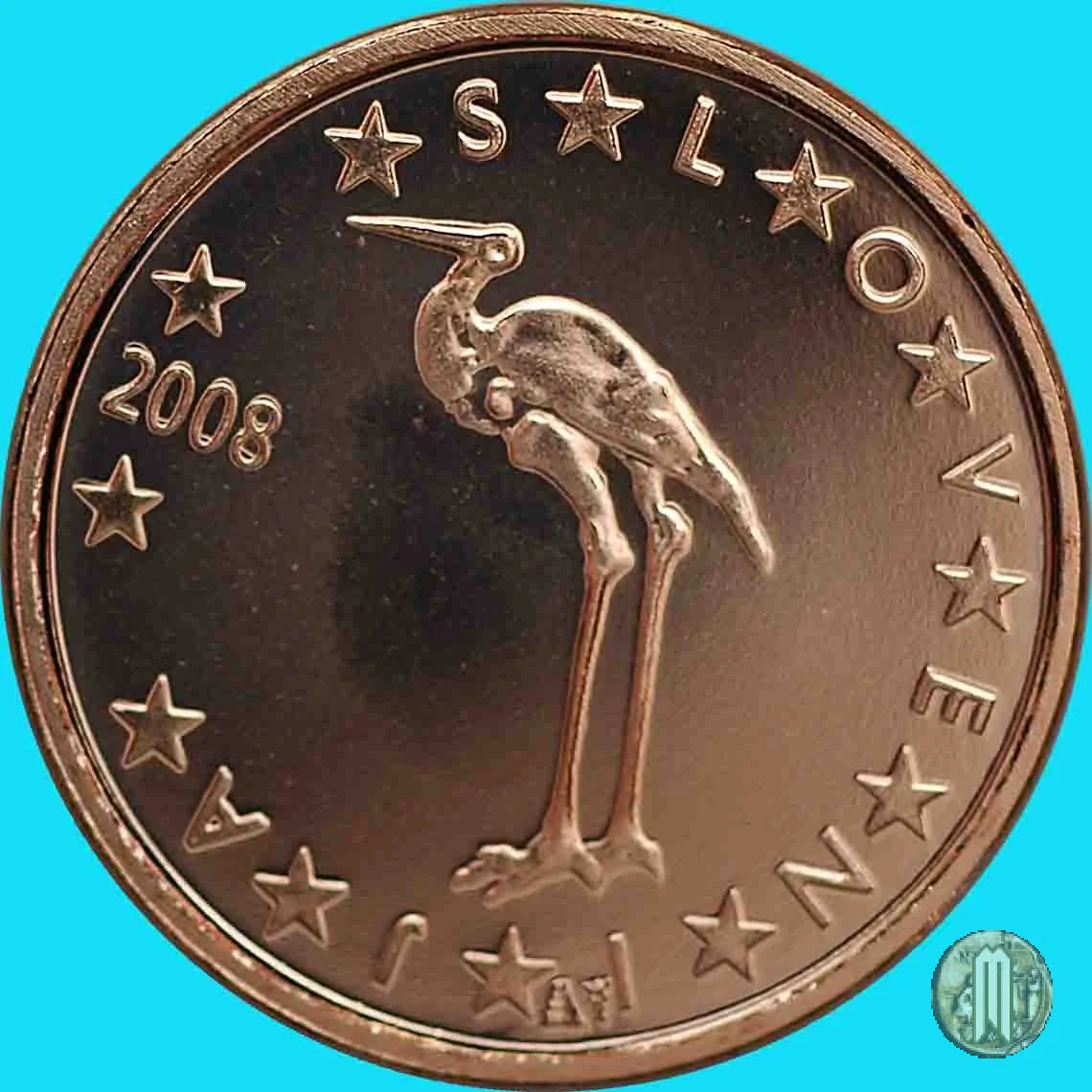 1 centesimo di Euro 2008 (Utrecht)
