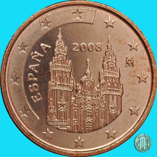 1 centesimo di Euro 2008 (Madrid)