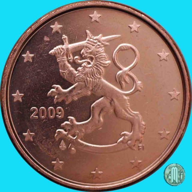 1 centesimo di Euro 2009 (Vantaa)