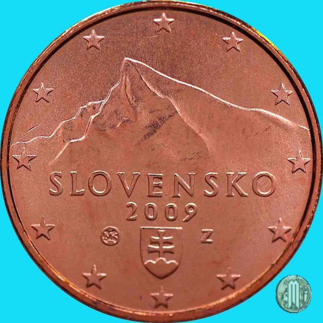 1 centesimo di Euro 2009 (Kremnica)