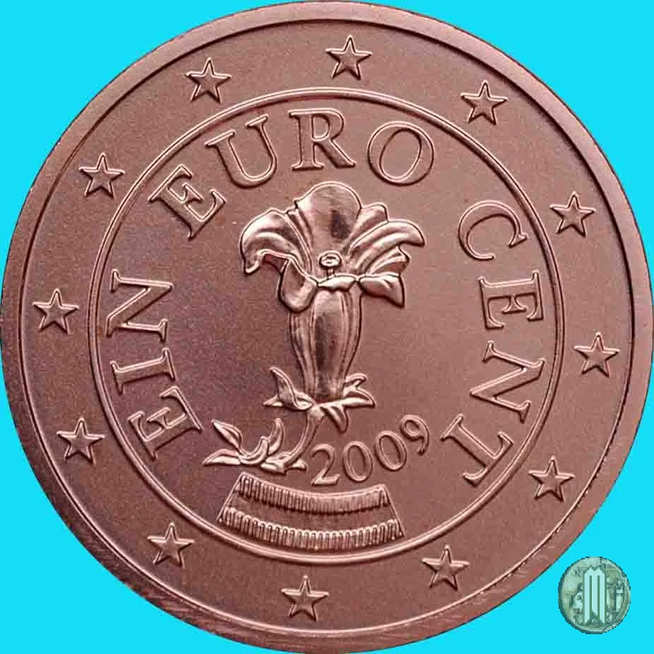 1 centesimo di Euro 2009 (Vienna)
