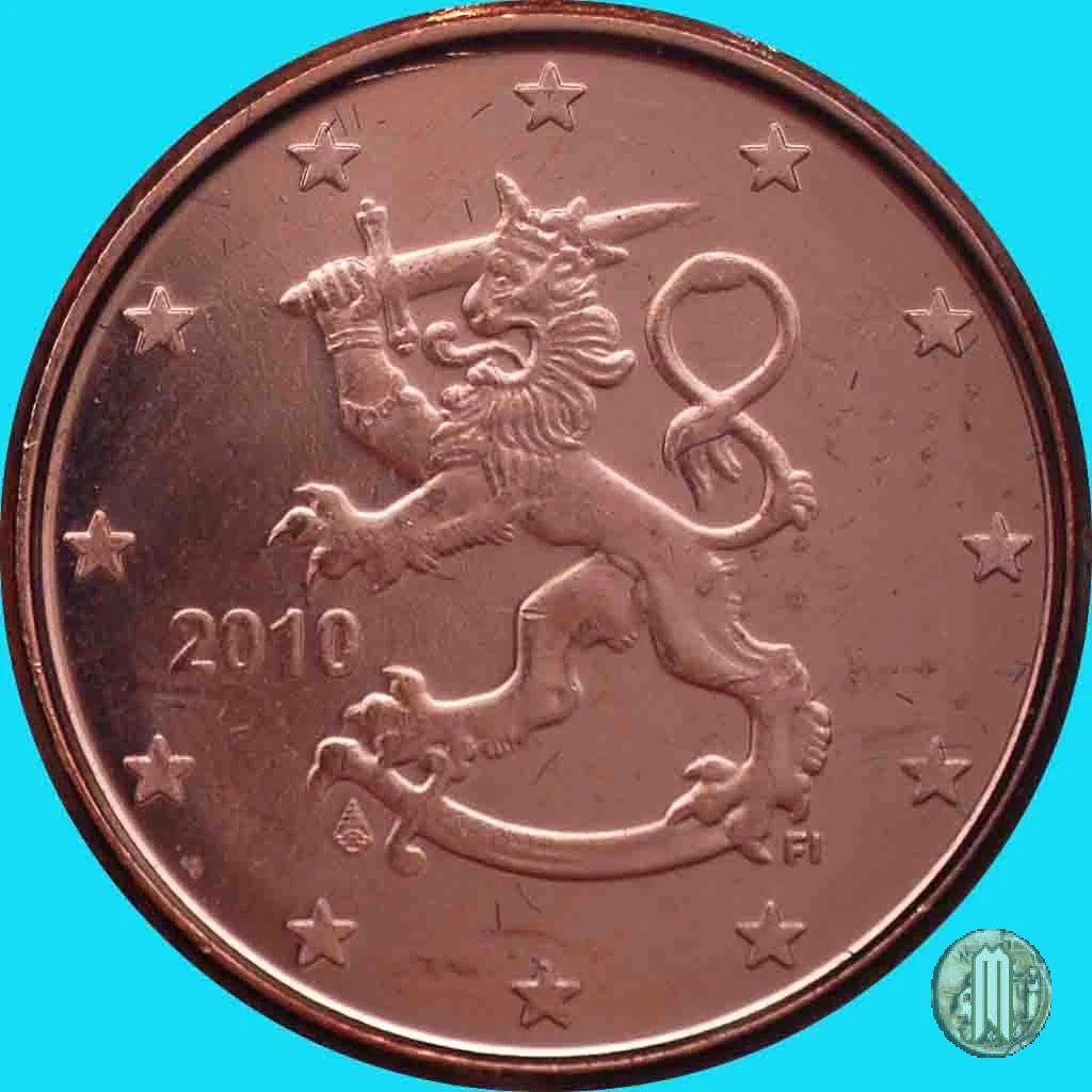 1 centesimo di Euro 2010 (Vantaa)