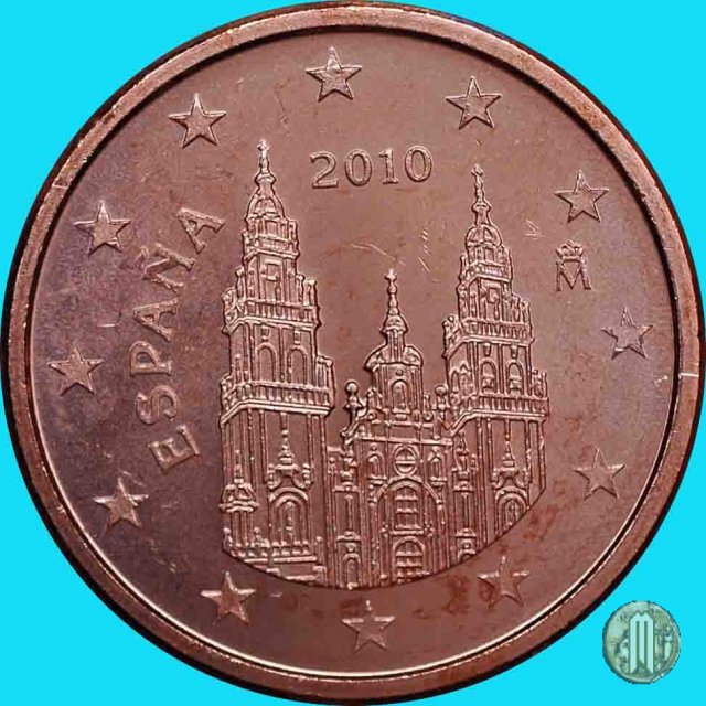 1 centesimo di Euro 2010 (Madrid)