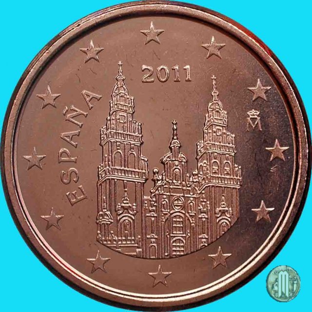 1 centesimo di Euro 2011 (Madrid)