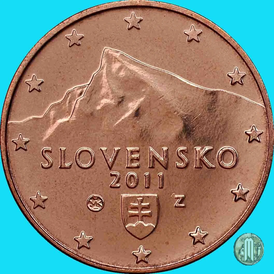 1 centesimo di Euro 2011 (Kremnica)