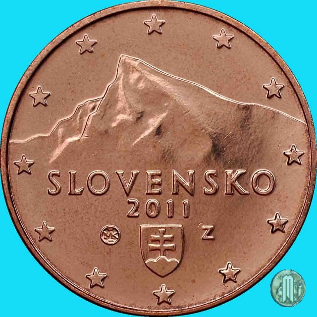 1 centesimo di Euro 2011 (Kremnica)