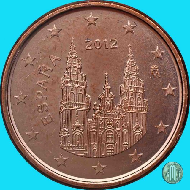 1 centesimo di Euro 2012 (Madrid)