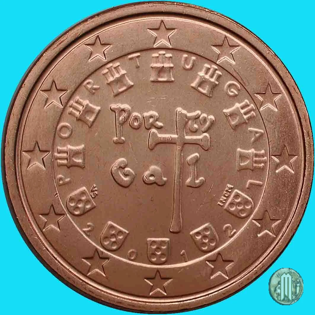 1 centesimo di Euro 2012 (Lisbona)
