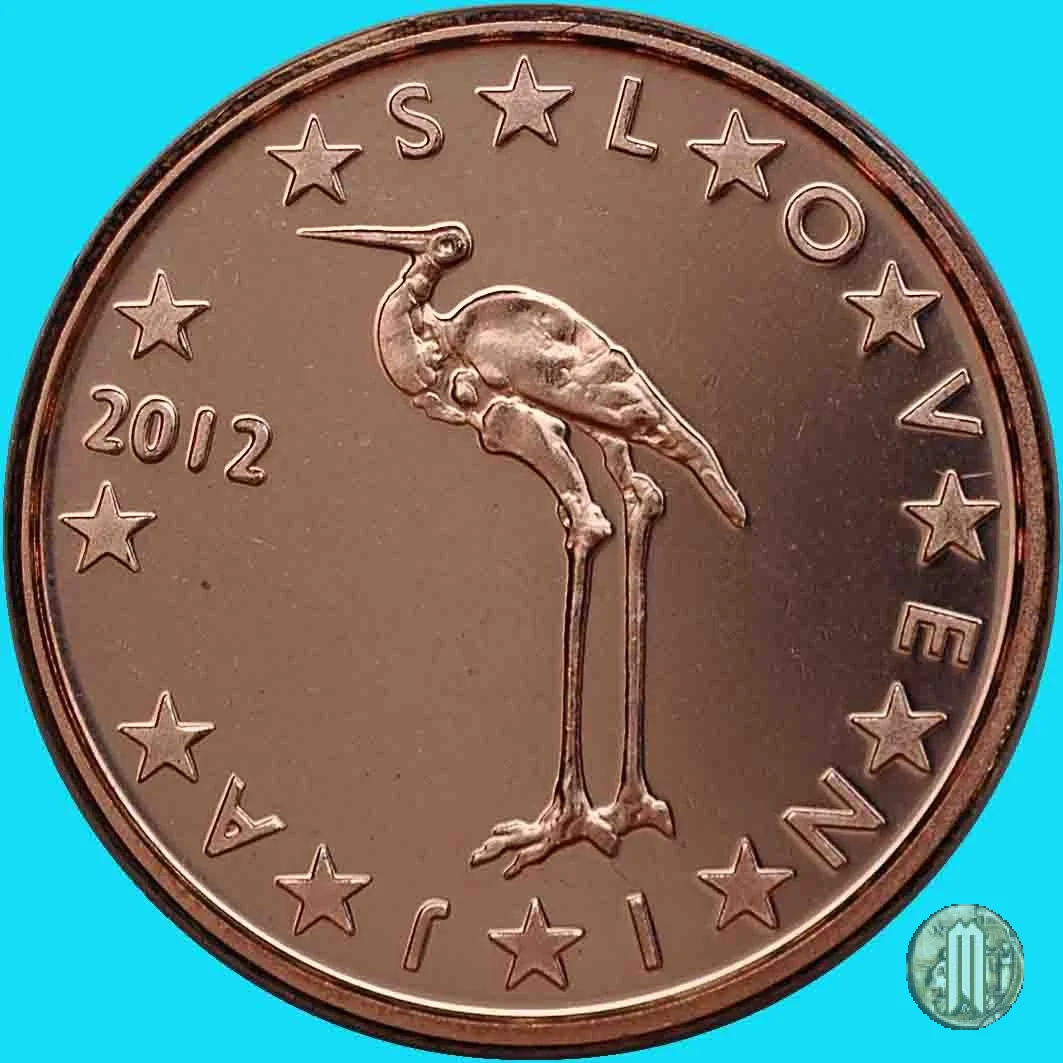 1 centesimo di Euro 2012 (Kremnica)