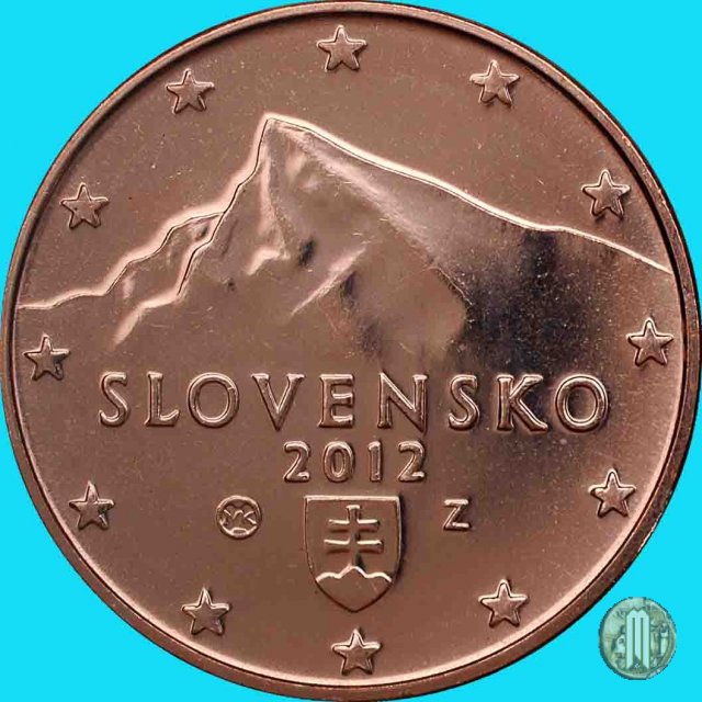 1 centesimo di Euro 2012 (Kremnica)