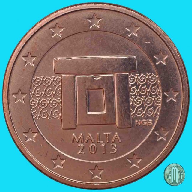1 centesimo di Euro 2013 (Utrecht)