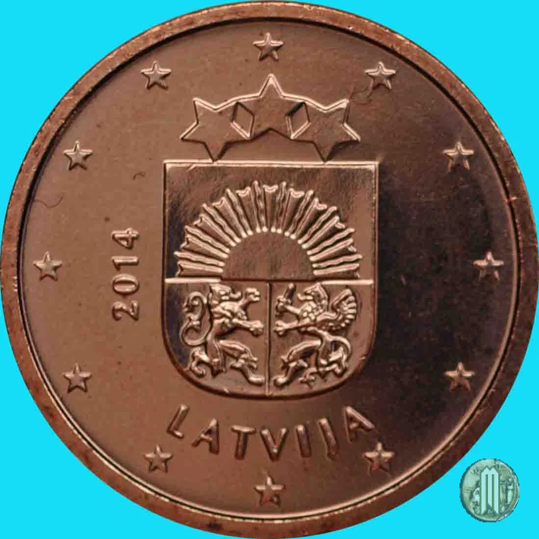 1 centesimo di Euro 2014 (Baden Württemberg)