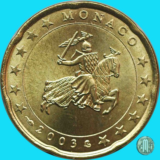 20 centesimi di Euro 2003 (Parigi)