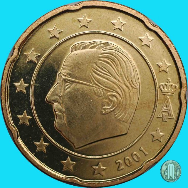 20 centesimi di Euro 2001 (Bruxelles)