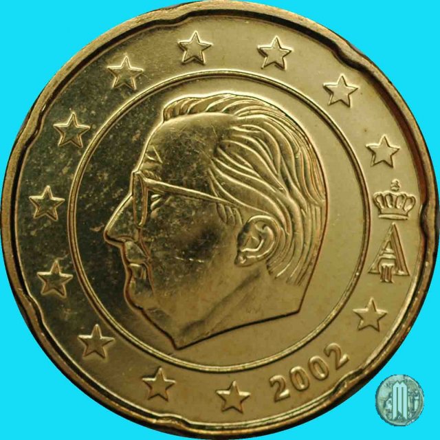 20 centesimi di Euro 2002 (Bruxelles)