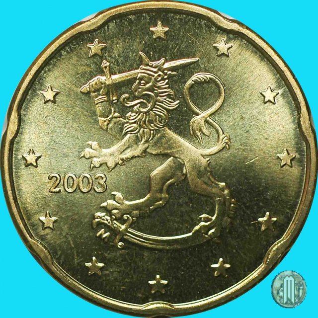 20 centesimi di Euro 2003 (Vantaa)