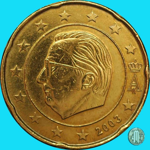 20 centesimi di Euro 2003 (Bruxelles)