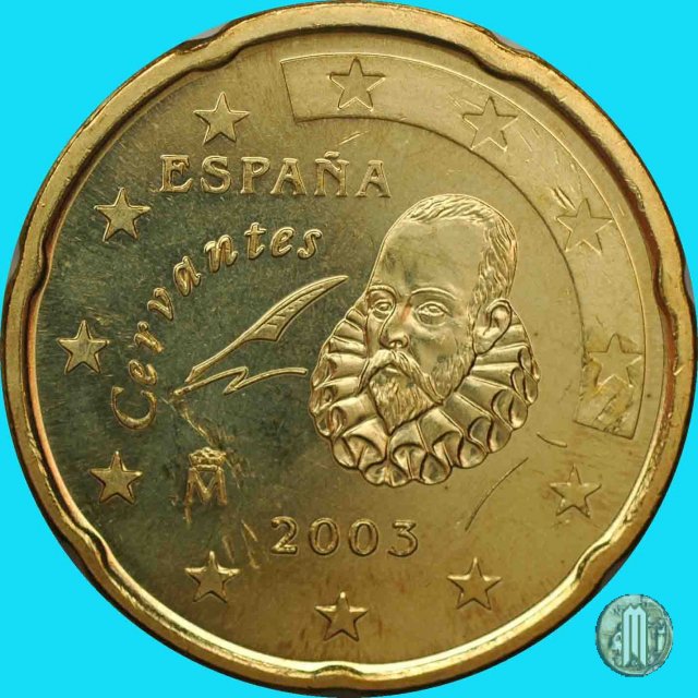 20 centesimi di Euro 2003 (Madrid)