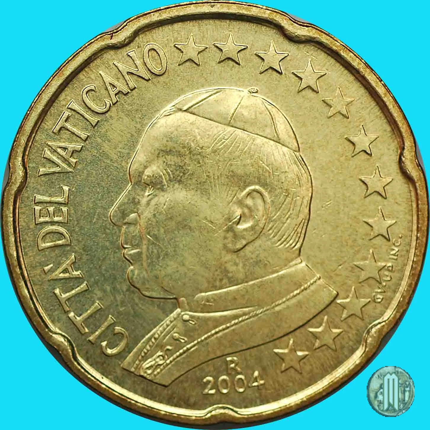 20 centesimi di Euro 2004 (Roma)