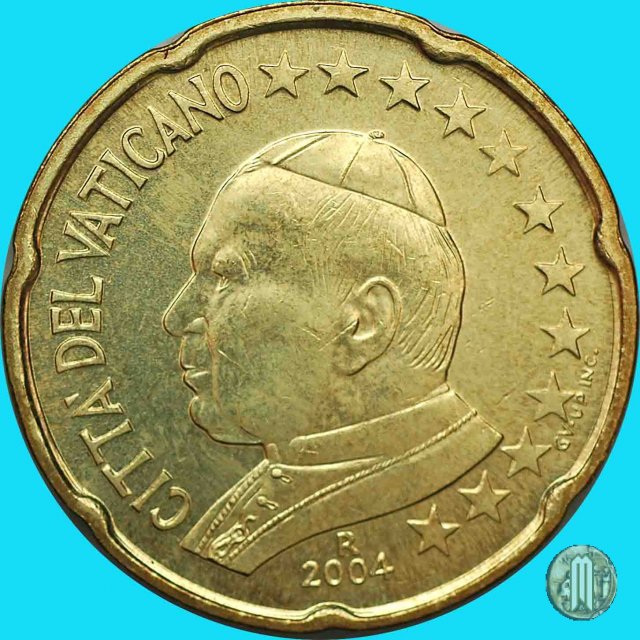 20 centesimi di Euro 2004 (Roma)