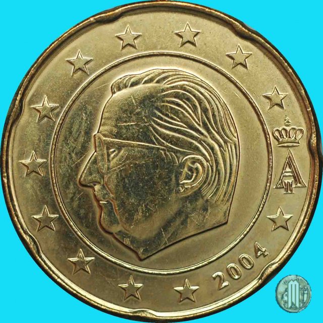 20 centesimi di Euro 2004 (Bruxelles)