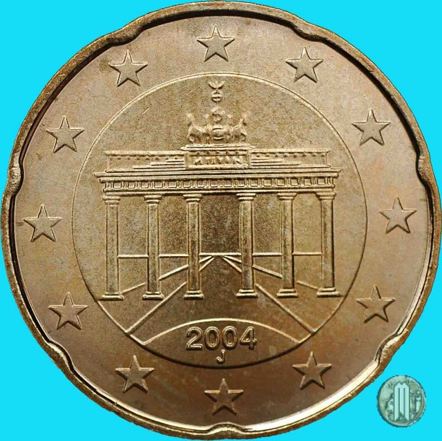 20 centesimi di Euro 2004 (Amburgo)