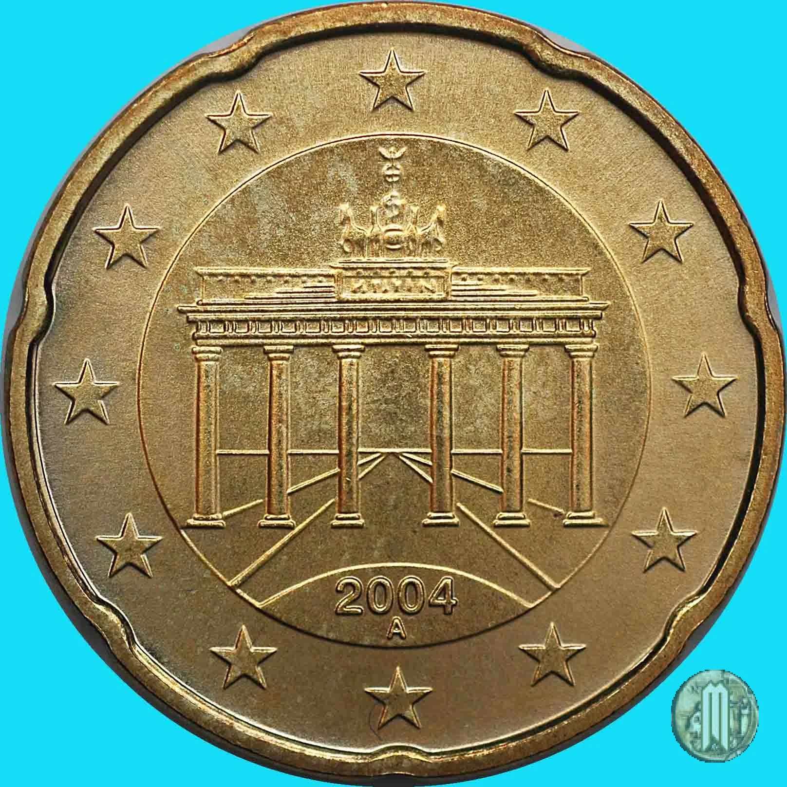 20 centesimi di Euro 2004 (Berlino)