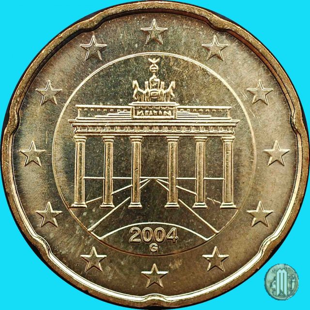 20 centesimi di Euro 2004 (Karlsruhe)