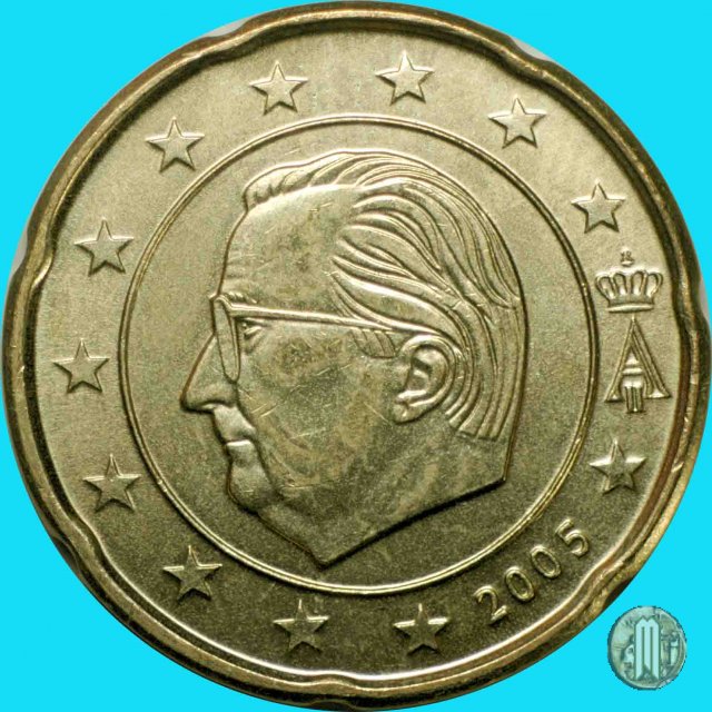 20 centesimi di Euro 2005 (Bruxelles)