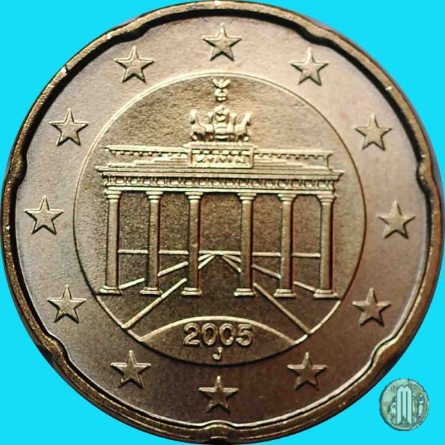 20 centesimi di Euro 2005 (Amburgo)