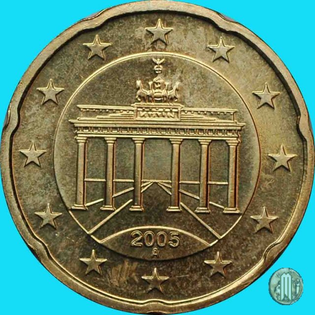 20 centesimi di Euro 2005 (Berlino)