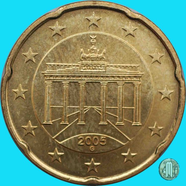 20 centesimi di Euro 2005 (Karlsruhe)