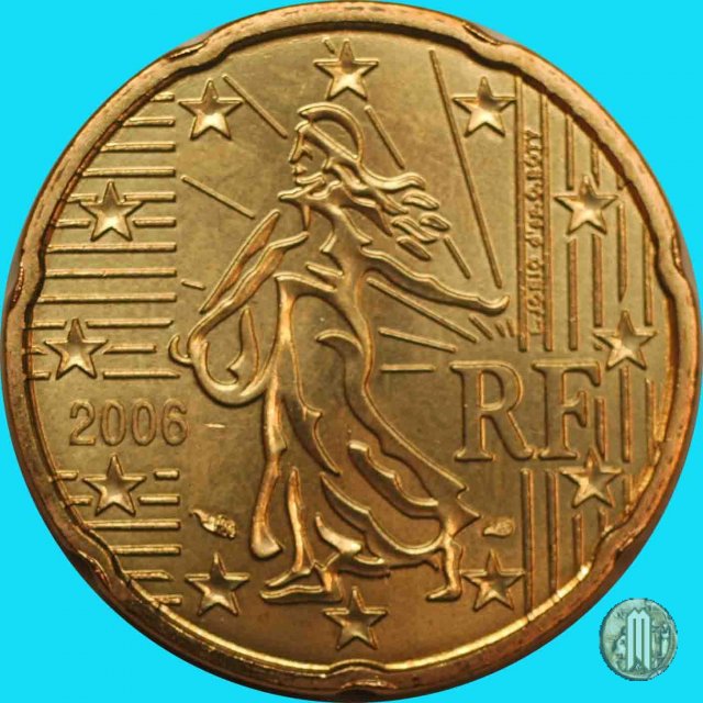 20 centesimi di Euro 2006 (Parigi)