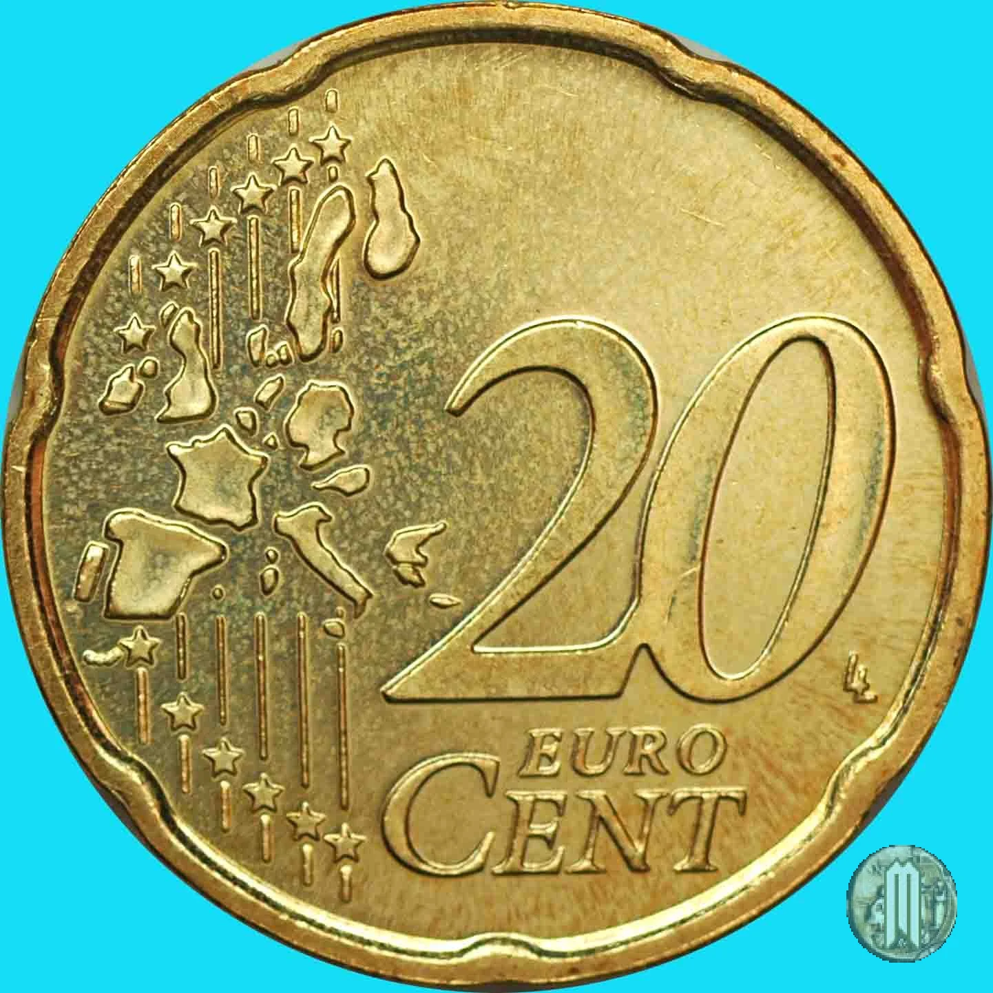 20 centesimi di Euro 2006 (Roma)