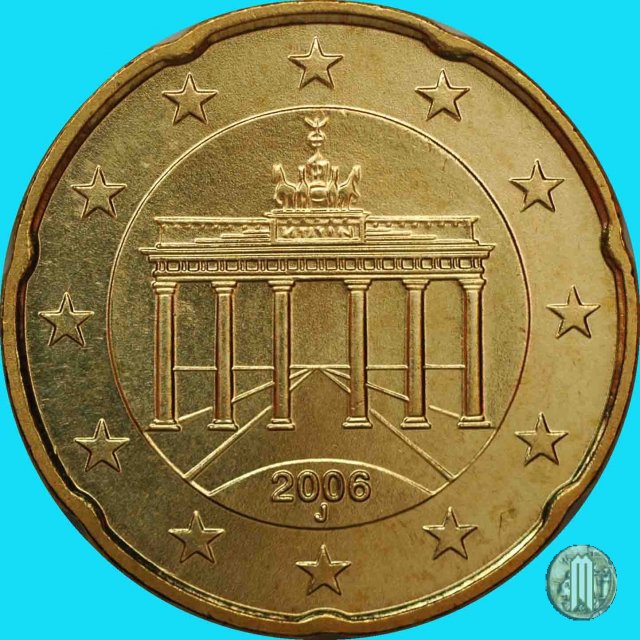 20 centesimi di Euro 2006 (Amburgo)