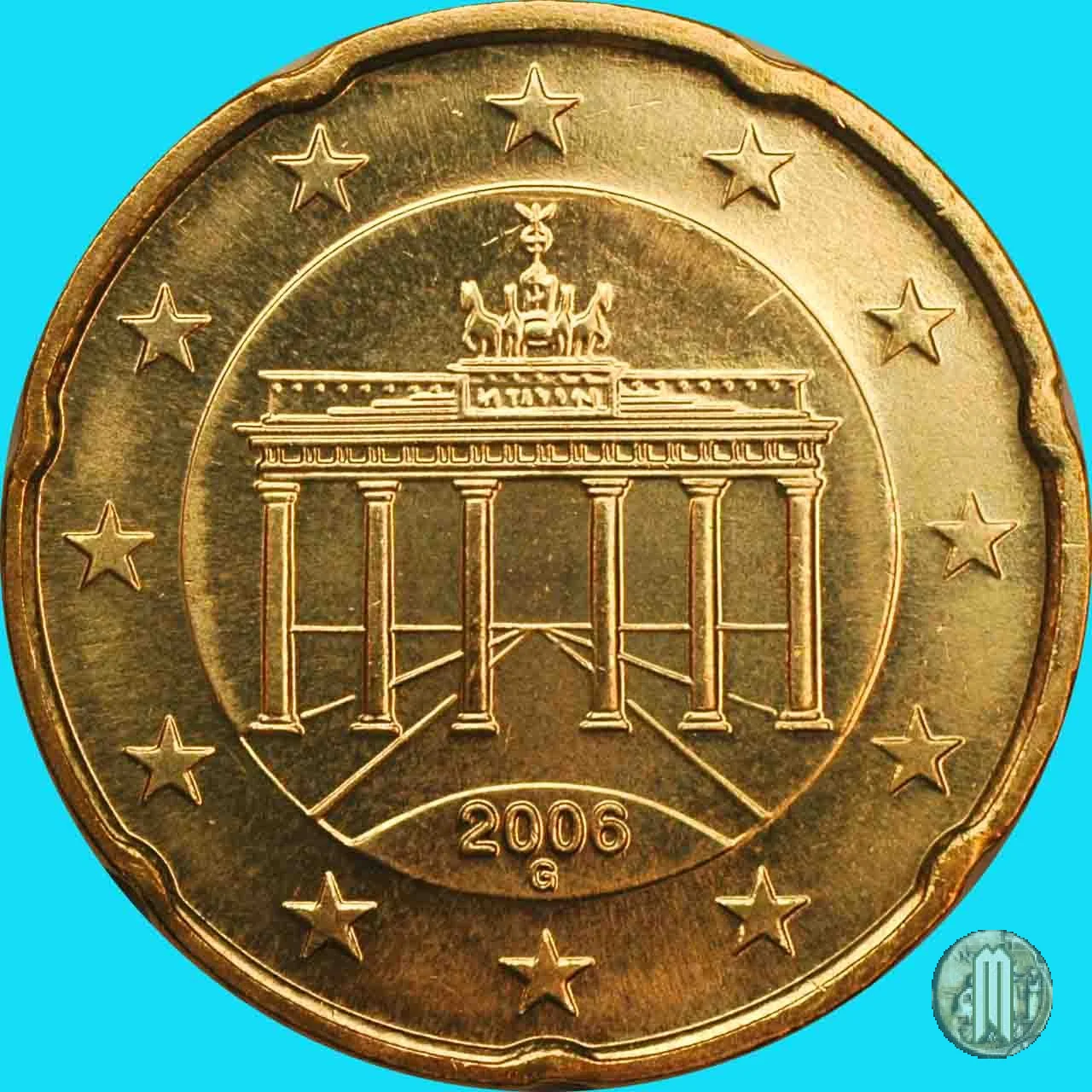 20 centesimi di Euro 2006 (Karlsruhe)