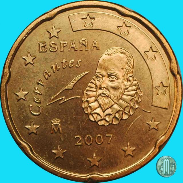 20 centesimi di Euro 2007 (Madrid)