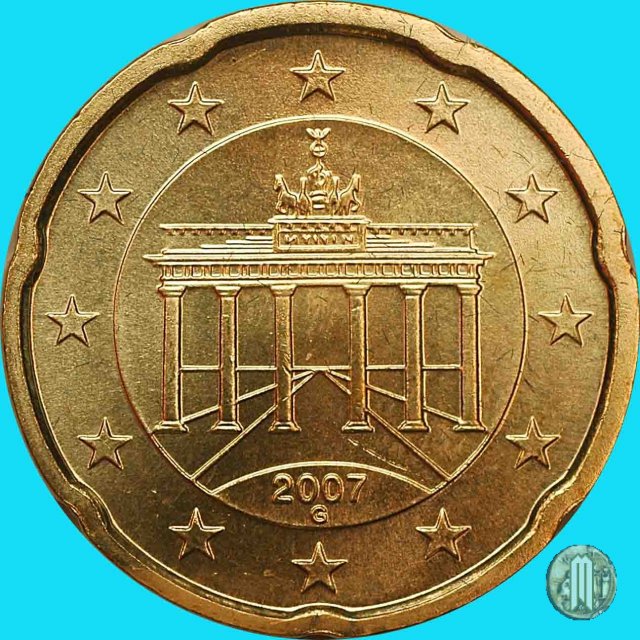 20 centesimi di Euro 2007 (Karlsruhe)