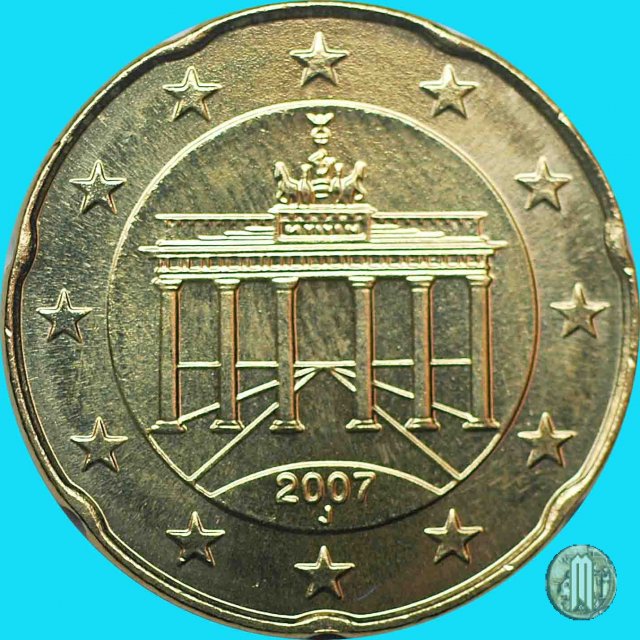 20 centesimi di Euro 2007 (Amburgo)