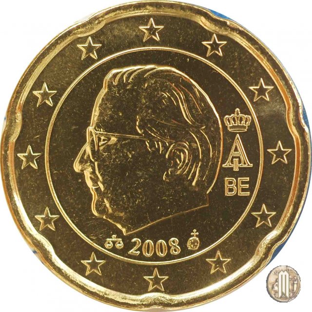 20 centesimi di Euro 2008 (Bruxelles)