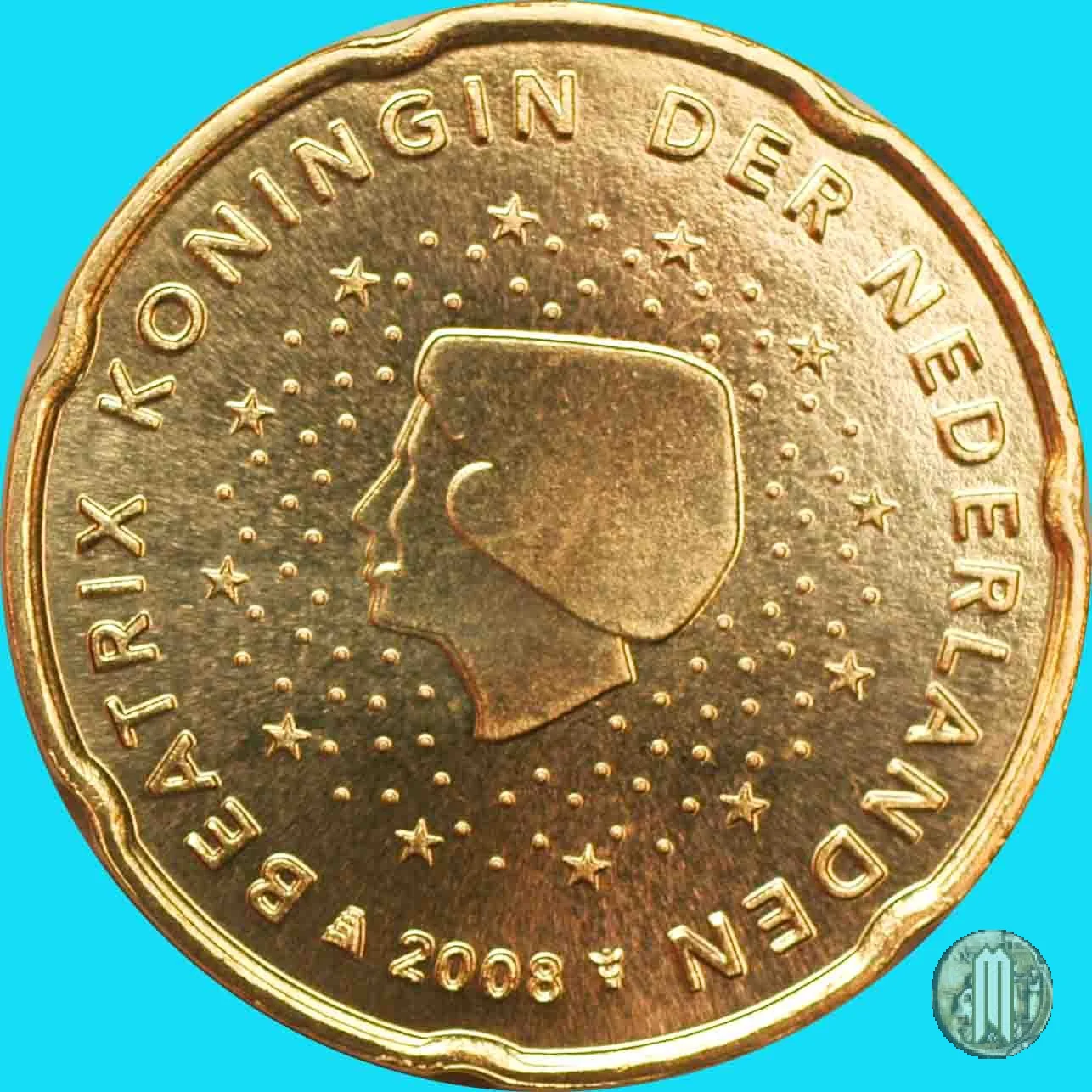 20 centesimi di Euro 2008 (Utrecht)