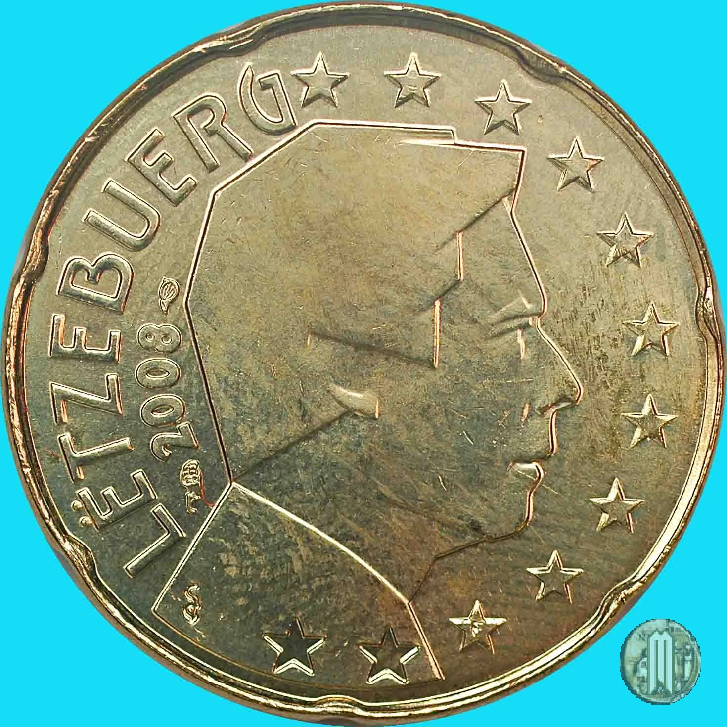 20 centesimi di Euro 2008 (Parigi)