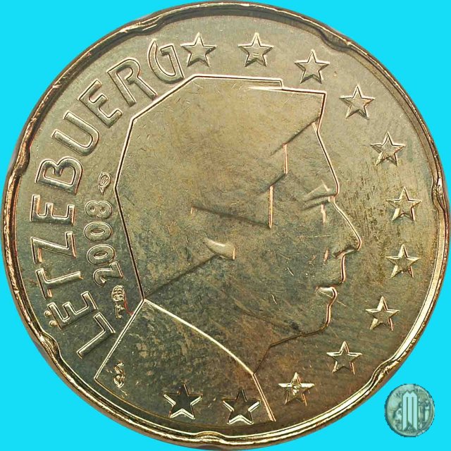 20 centesimi di Euro 2008 (Parigi)